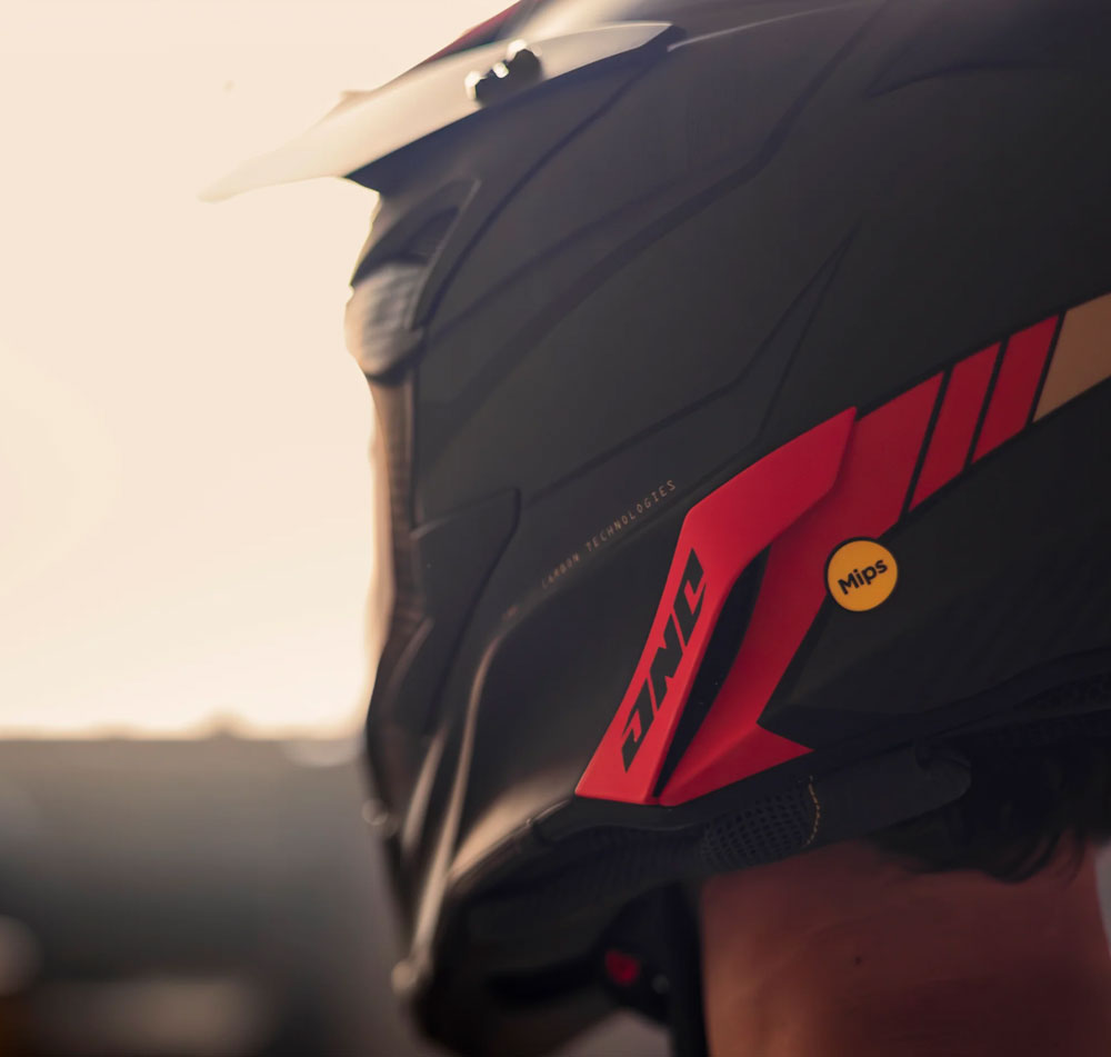 One Industries X-197 Helmet rear view