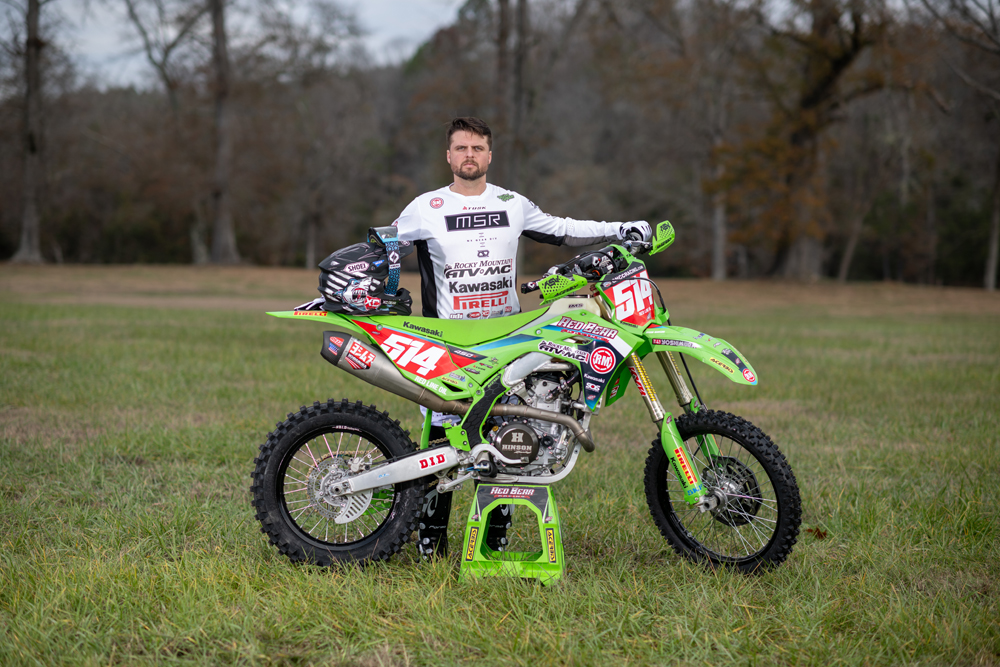 Steward Baylor Jr, 2025 Rocky Mountain Red Bear Kawasaki Team Green