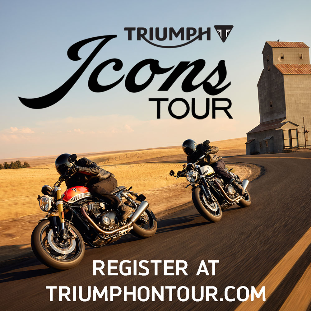 Triumph Motorcycles Launches Triumph Icons Tour
