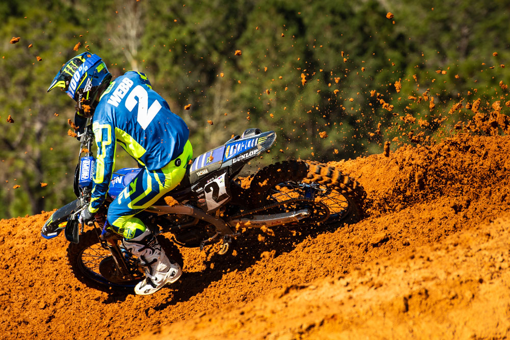 Cooper Webb wearing Fly Racing Lite LE Lancer Racewear