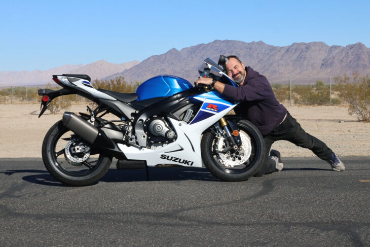 2025 Suzuki GSX-R750 and Rennie Scaysbrook