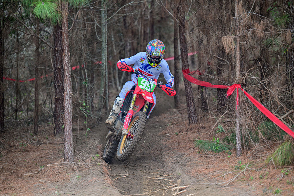 Cody Barnes at 2025 Fox Squirrel Ridge U.S. Sprint Enduro. Photo: Art Pepin