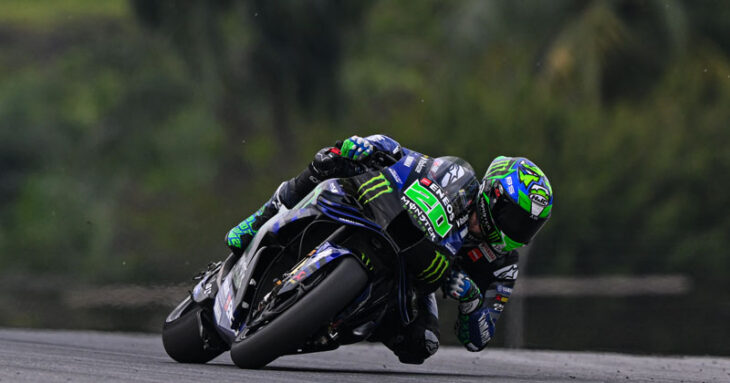 Fabio Quartararo at 2025 MotoGP Shakedown Test