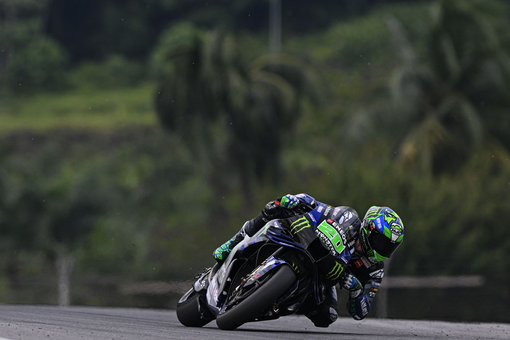 Fabio Quartararo at 2025 MotoGP Shakedown Test