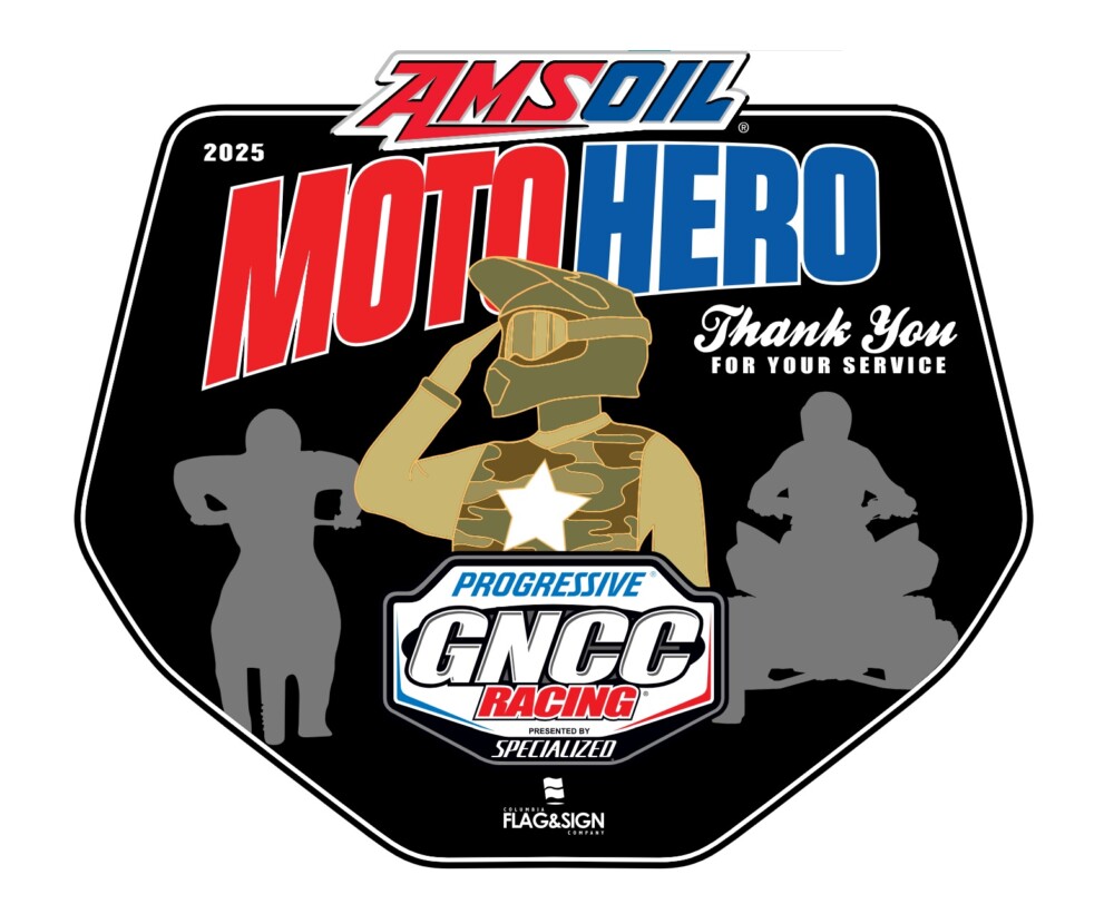 GNCC AMSOIL Moto Hero Logo