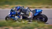 Jake Gagne at speed at the Podium Club in Arizona