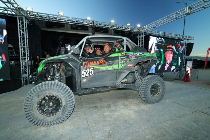 Jeremy McGrath and co-driver Jaren Porter at 2025 King of the Hammers