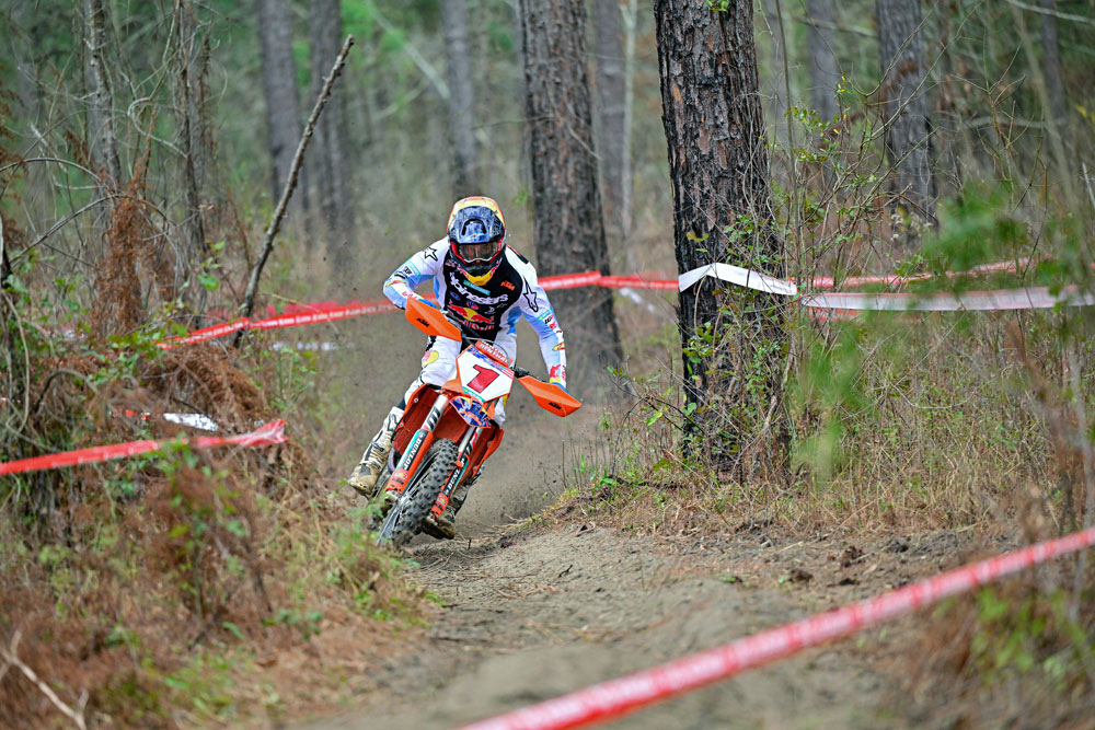 Johnny Girroir at 2025 Fox Squirrel Ridge U.S. Sprint Enduro. Photo: Art Pepin