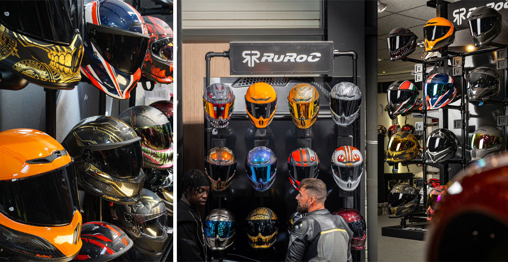 Ruroc Helmets Sizing Stations