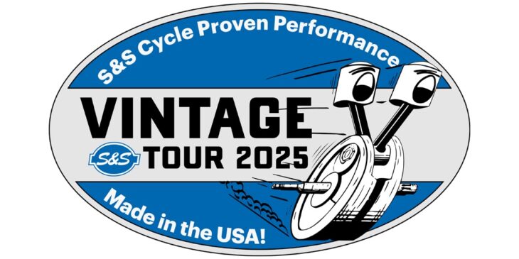 S&S Cycle Vintage Tour 2025 logo