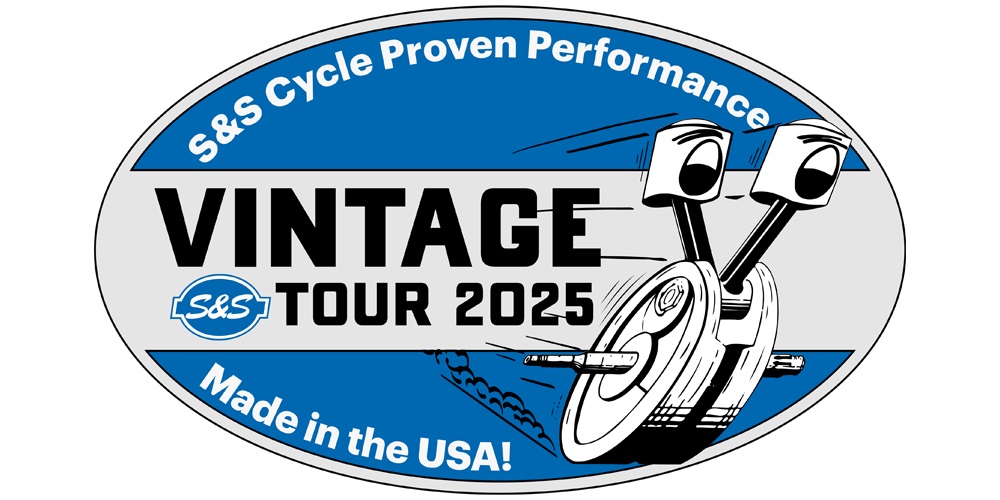 S&S Cycle Vintage Tour 2025 logo
