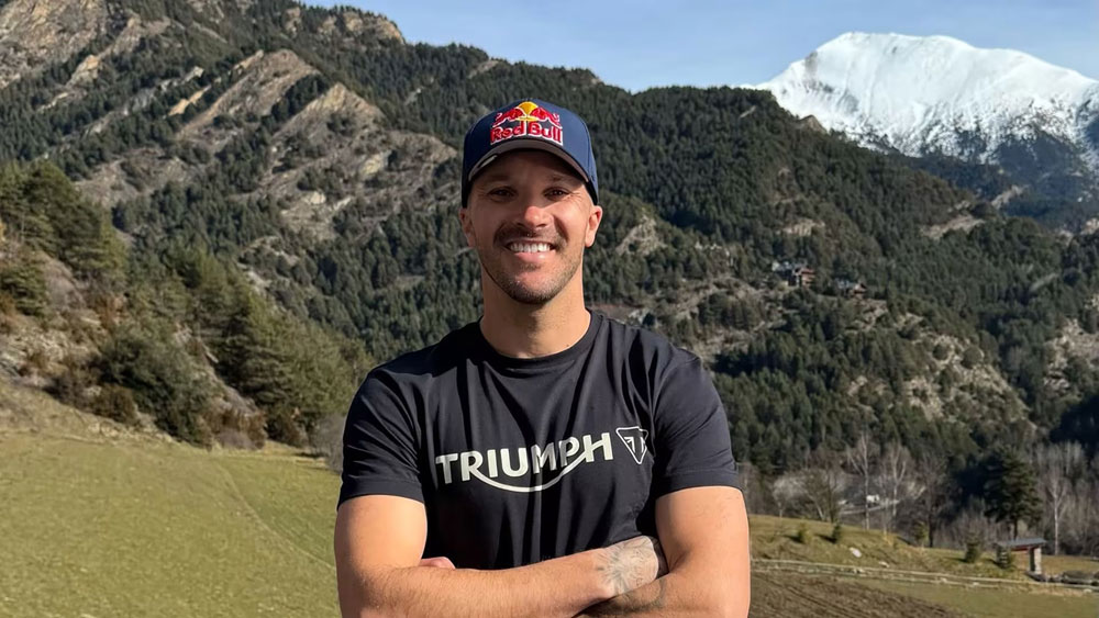 Sam Sunderland, Triumph Motorcycles brand ambassador