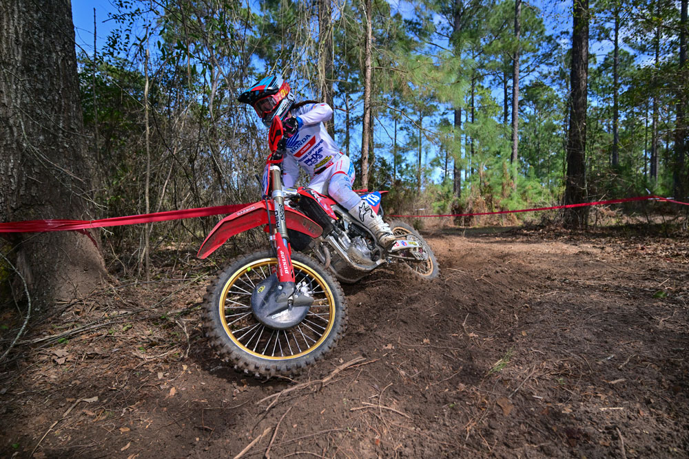 Tayla Jones at 2025 Fox Squirrel Ridge U.S. Sprint Enduro. Photo: Art Pepin