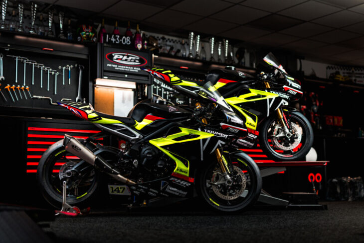 Triumph and PHR Performance racebikes (1)