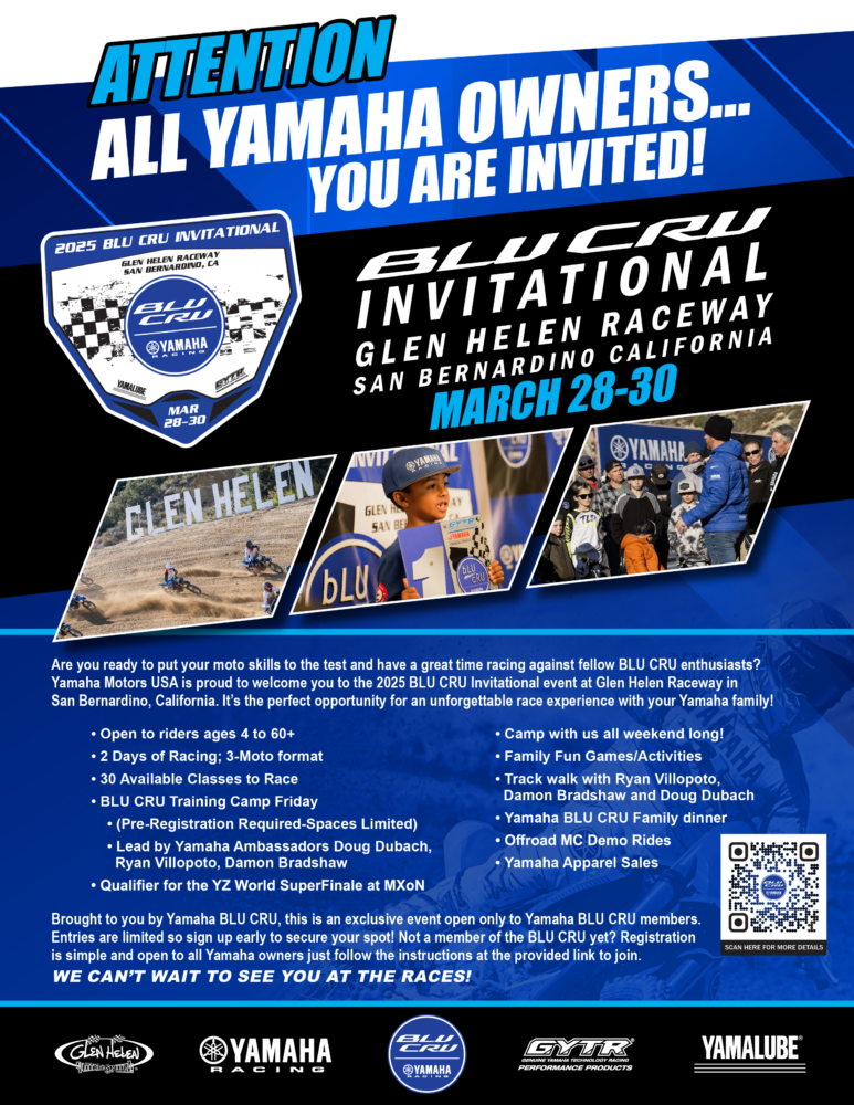 2025 BLU CRU Invitational – Glen Helen Raceway