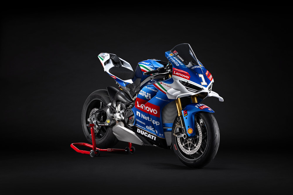 2025 Ducati LE Panigale V4 Tricolore Italia right side