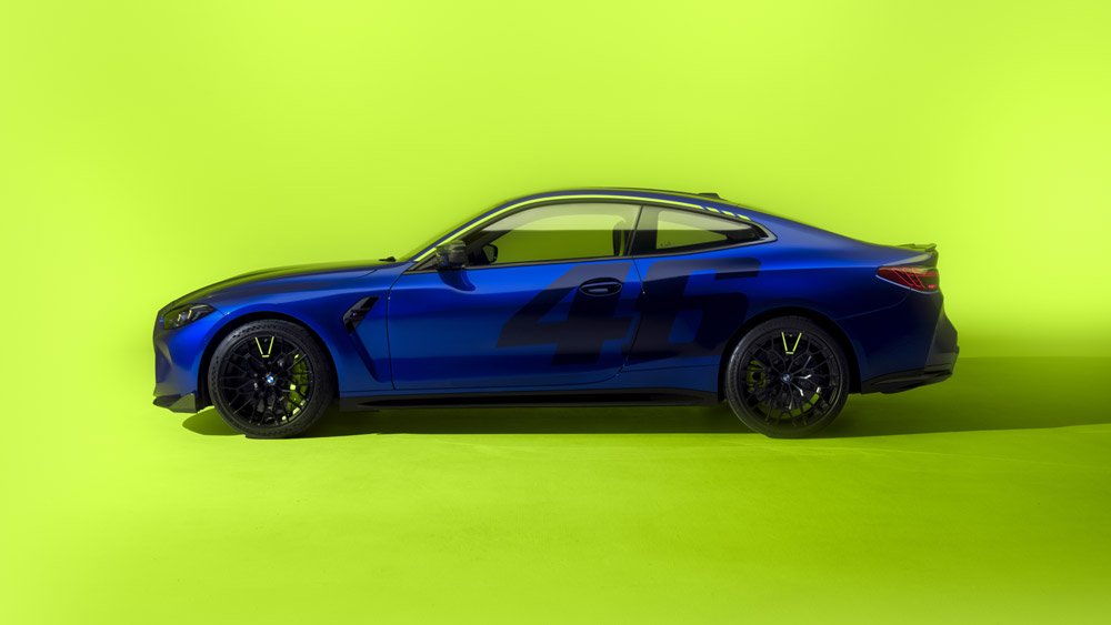 BMW M4 CS Edition VR46, a tribute to Valentino Rossi