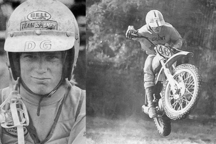 AJS motocrosser Doug Grant