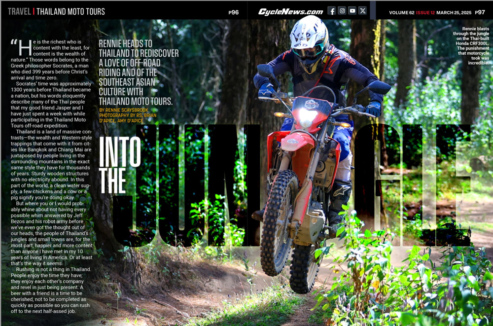 Cycle News Magazine Thailand Moto Tours Travel Feature Cycle News Magazine Thailand Moto Tours Travel Feature