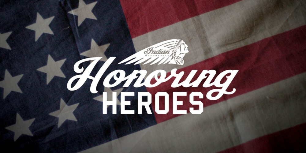 Indian Motorcycle Honoring Heroes logo