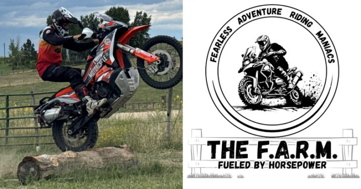 The F.A.R.M. ADV motorcycle training facility