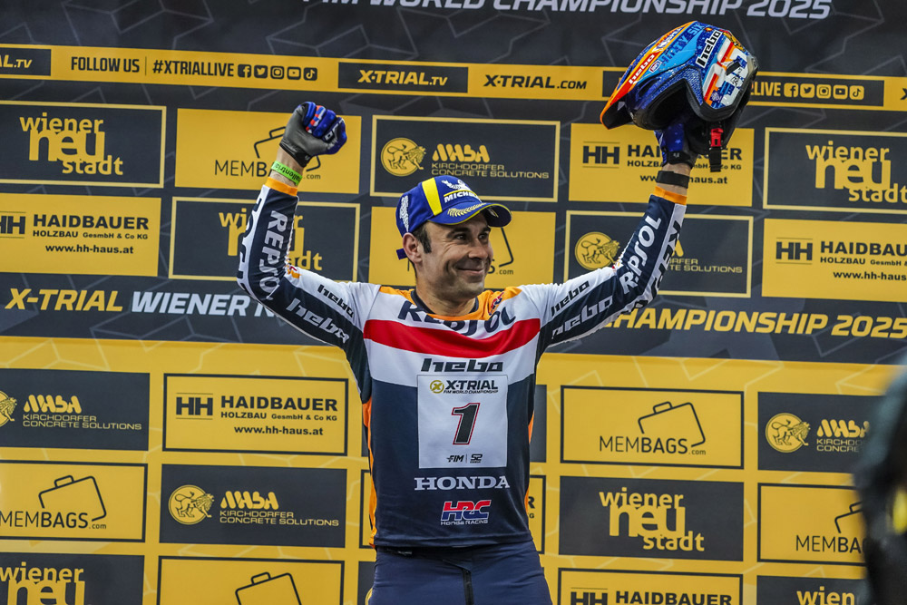 Toni Bou at 2025 X-Trial Austria