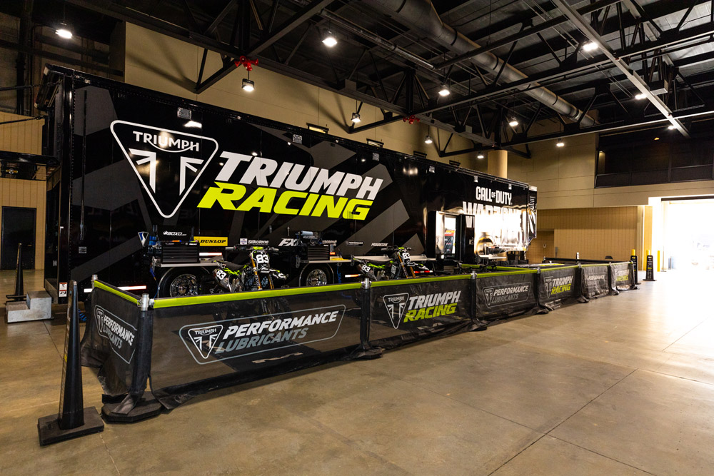 Triumph Factory Racing Call of Duty Livery