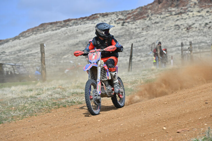Zane Roberts at 2025 Rabbit Creek 100 H&H
