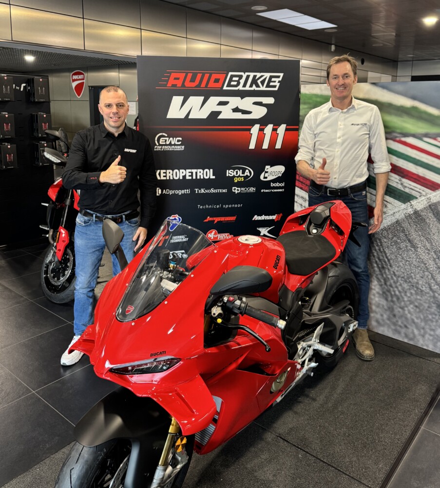 Aviobike WRS Team will Race Ducati V4 in the 2025 EWC Championship