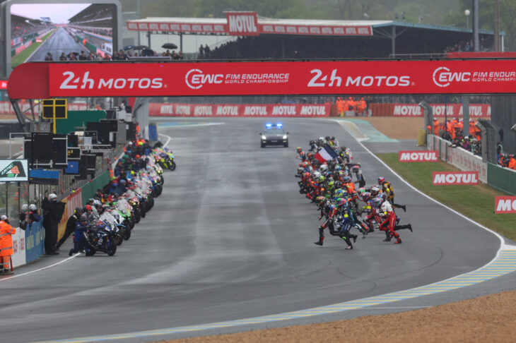 2025 24 Hours of Le Mans race start