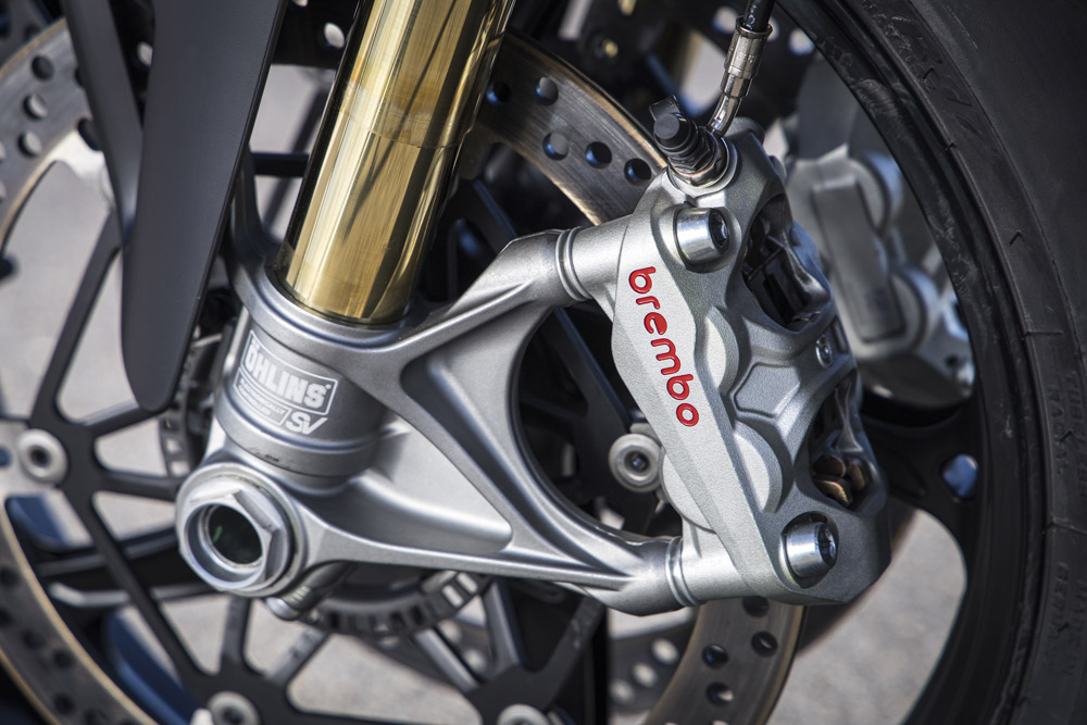 2025 Ducati Streetfighter V4 S Brembo Hypure calipers 2025 Ducati Streetfighter V4 S Brembo Hypure calipers
