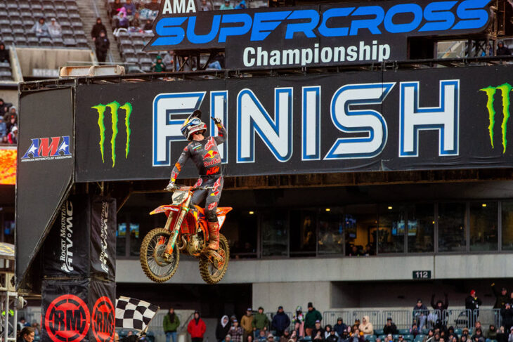 2025 Philadelphia Supercross Results 450SX - Chase Sexton Action