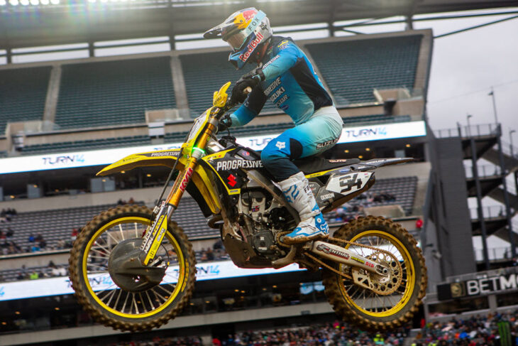 2025 Philadelphia Supercross Results 450SX - Ken Roczen Action