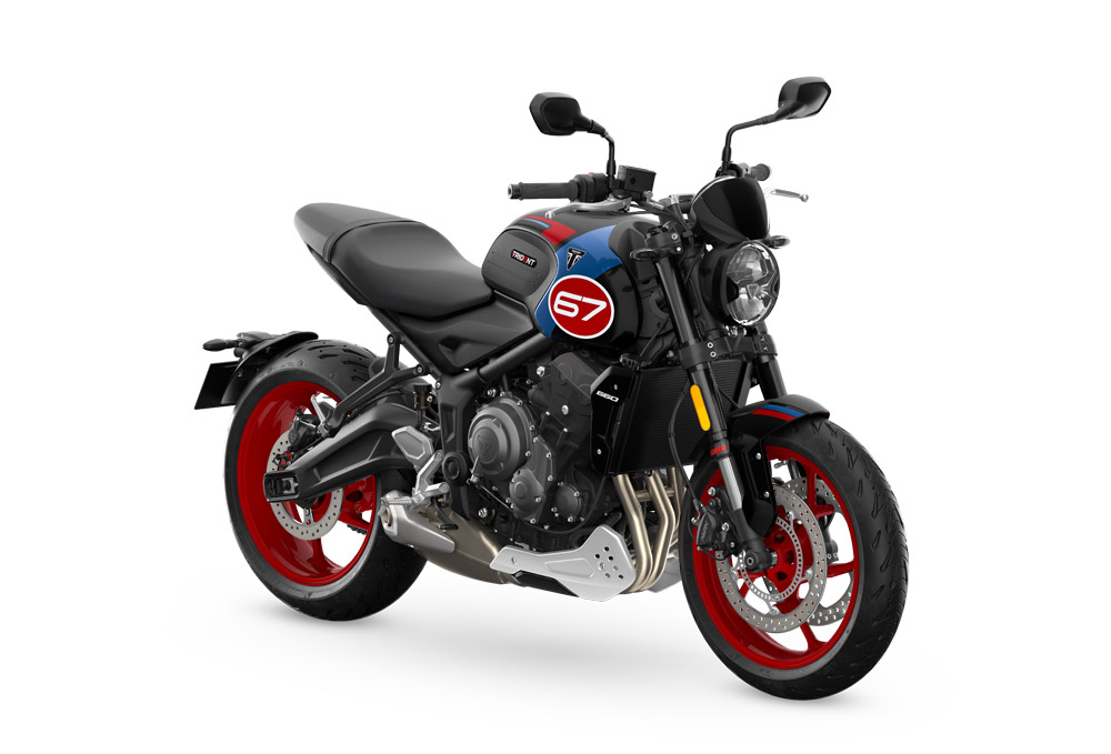 2026 Triumph Trident Triple Tribute SE right