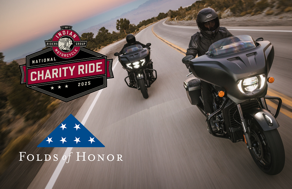 Indian Motorcycle Folds of Honor Charity Ride