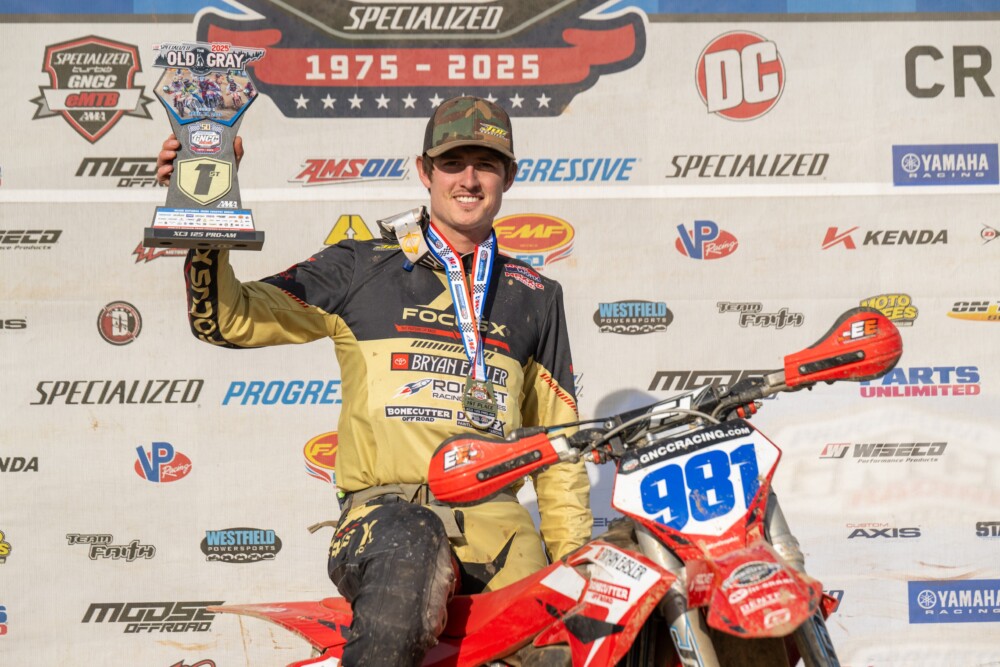 Jonathan Johnson at 2025 The Old Gray GNCC