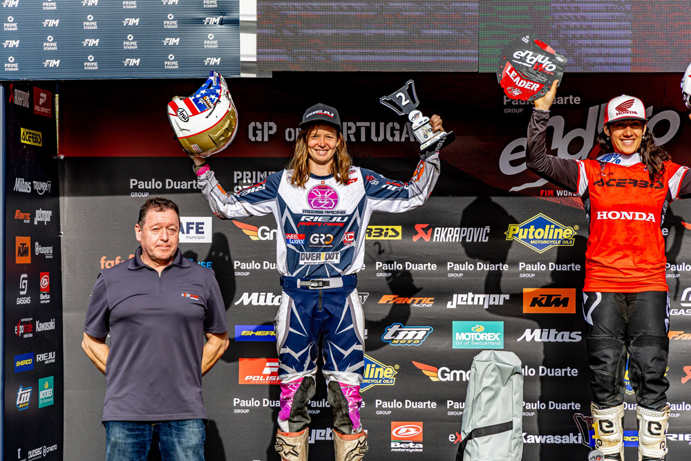 Rachel Gutish at 2025 EnduroGP of Portugal