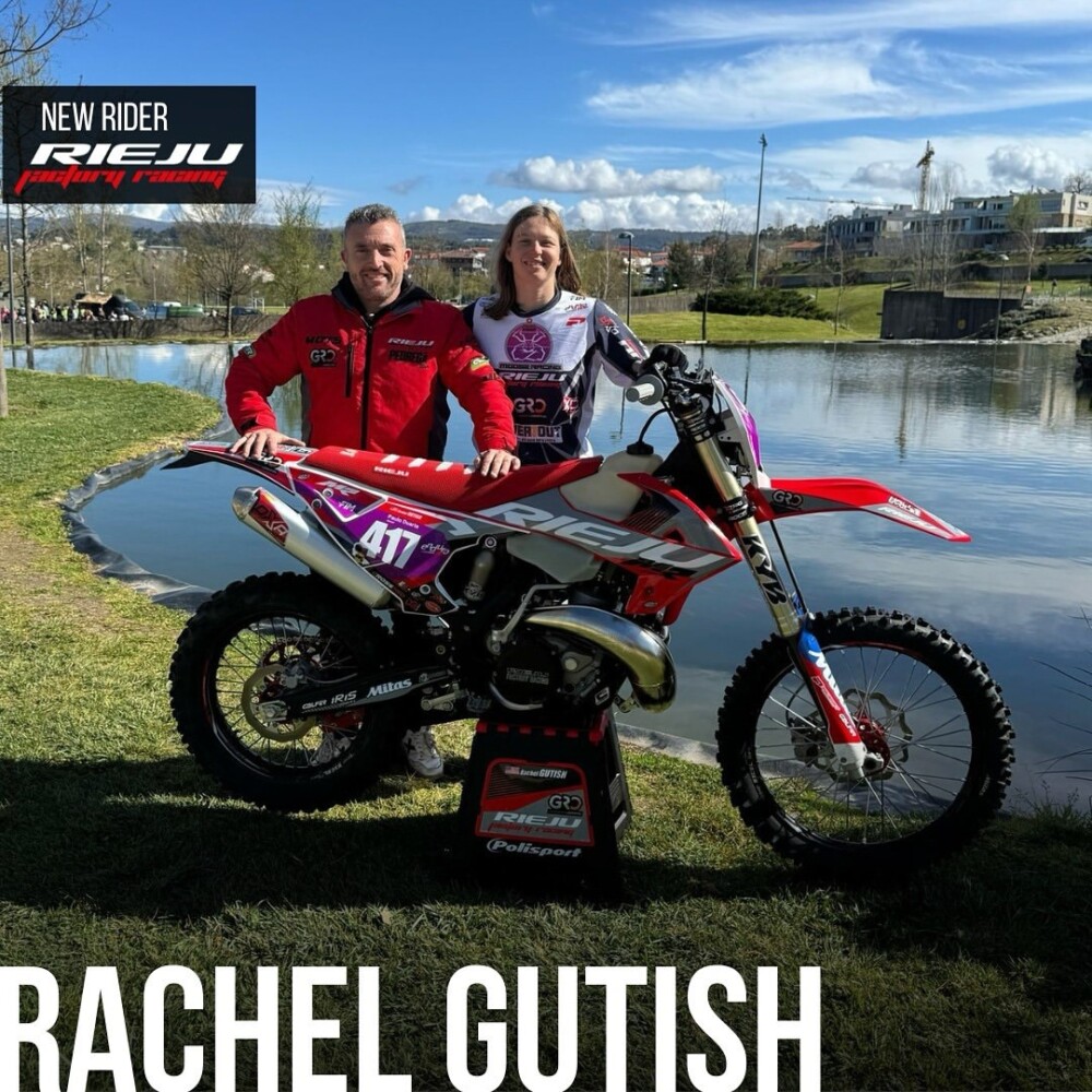 Rieju Factory Team rider Rachel Gutish