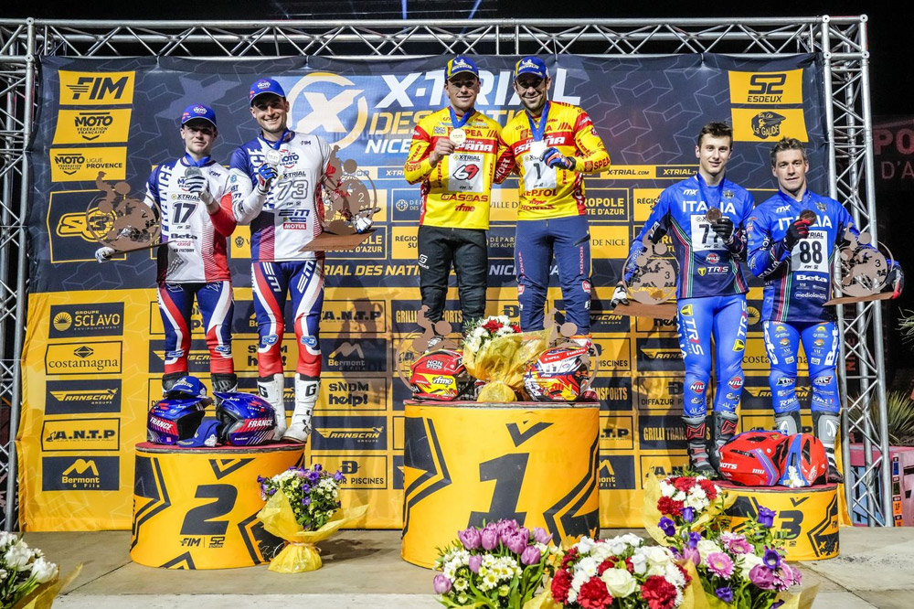 X-Trial FIM des Nations 2025 - Podium