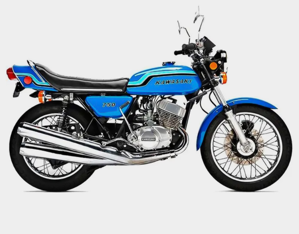 Cycle News Archives 1972 Kawasaki 750 Mach IV H2