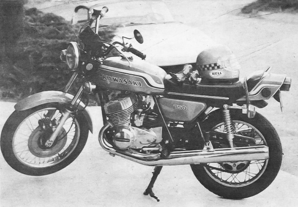 Cycle News Archives 1972 Kawasaki 750 Mach IV H2