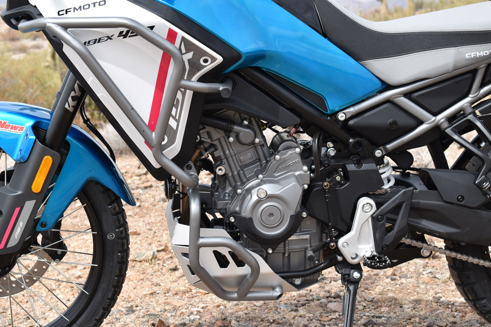 2025 CFMOTO IBEX 450 engine