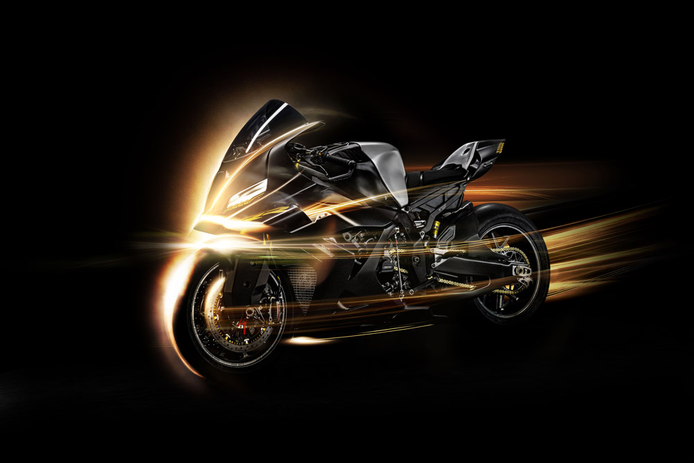 BMW Motorrad Concept RR rendering