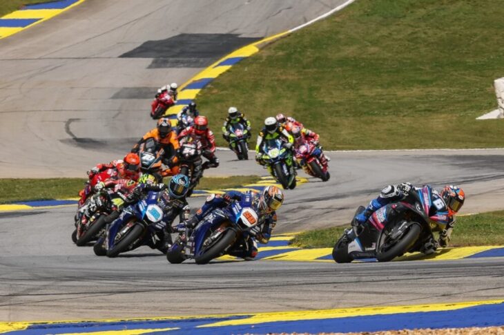 Cameron Beaubier (6) Bobby Fong (50) Jake Gagne (32) Road Atlanta 2025