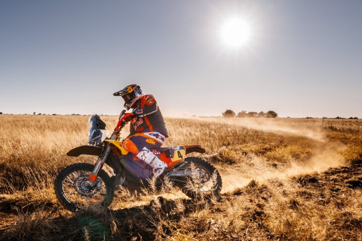 Daniel Sanders at 2025 South African Safari Rally.