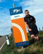 Directional board named MD's for Michael Dunlop