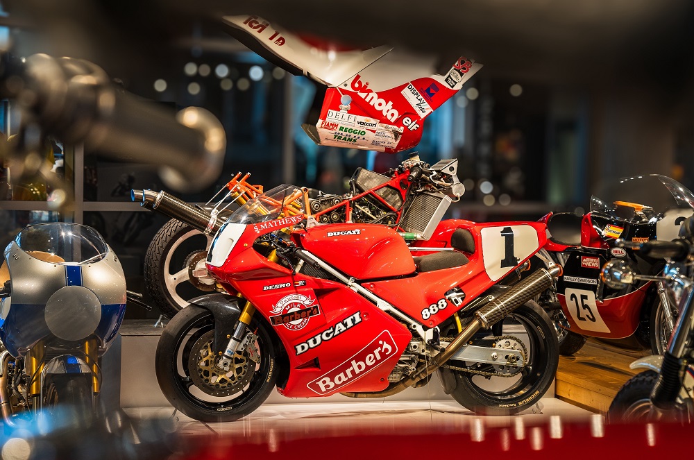 Fast by Ferracci Ducati 888 at Barber Vintage Museum. Photo by Joe Avila