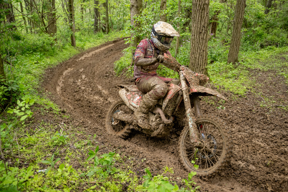 Jordan Ashburn at 2025 Powerline Park GNCC