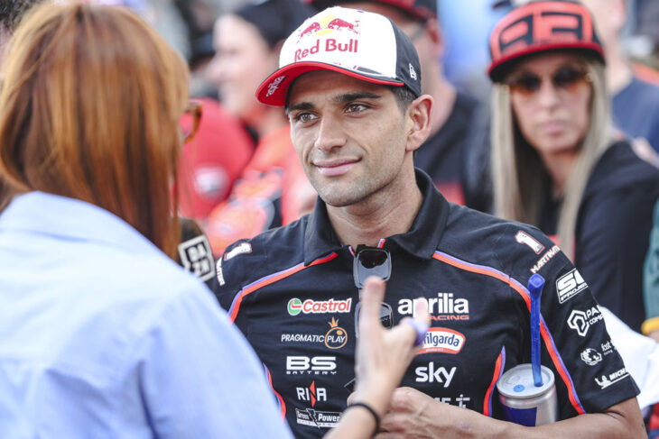 Jorge Martin at Le Mans MotoGP 2025