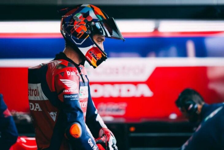 Luca Marini HRC racer